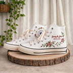 Personalized Embroidered Wedding Sneakers-5