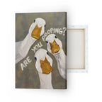 Funny Goose Wall Art – Canvas Print