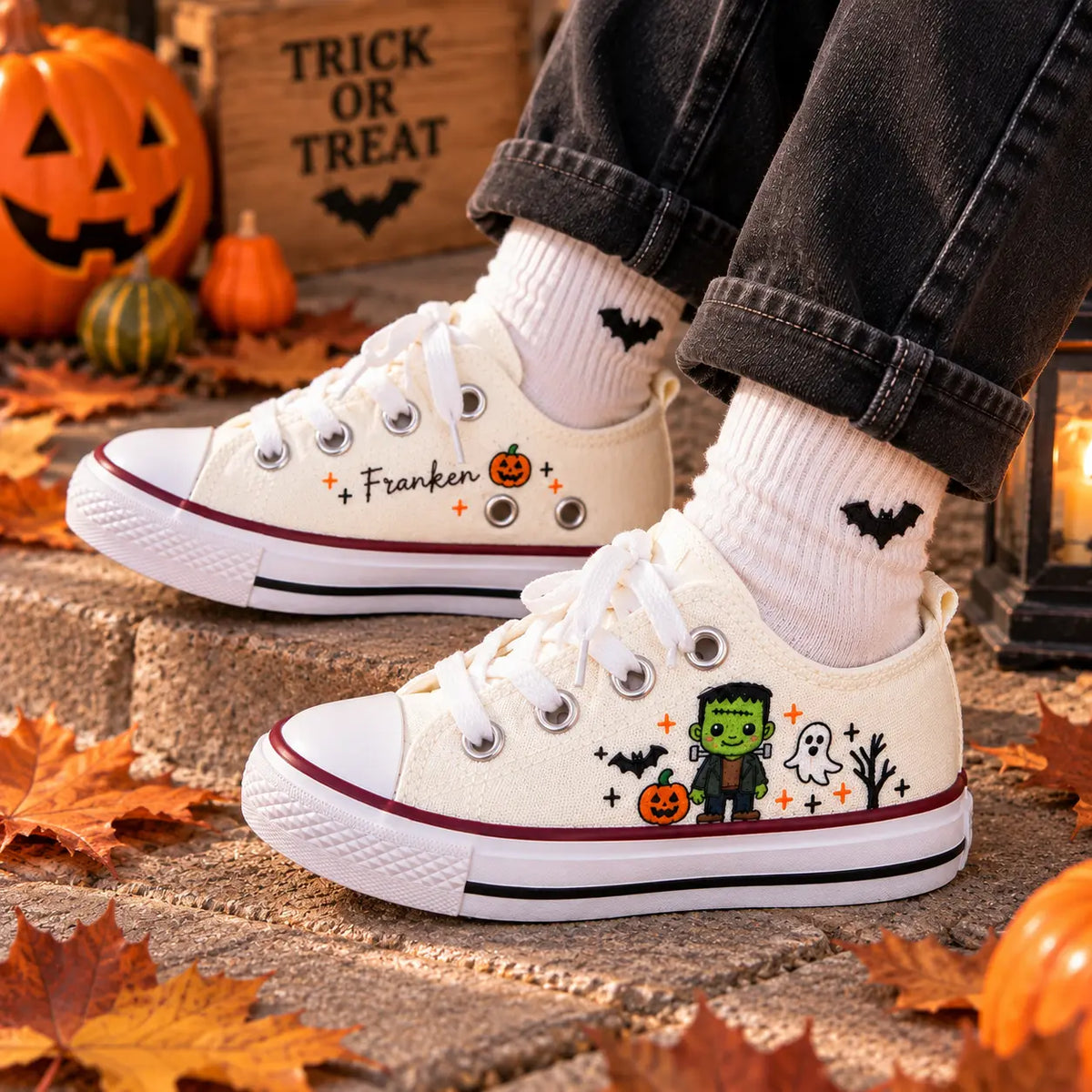 Custom Halloween Shoes for Kids