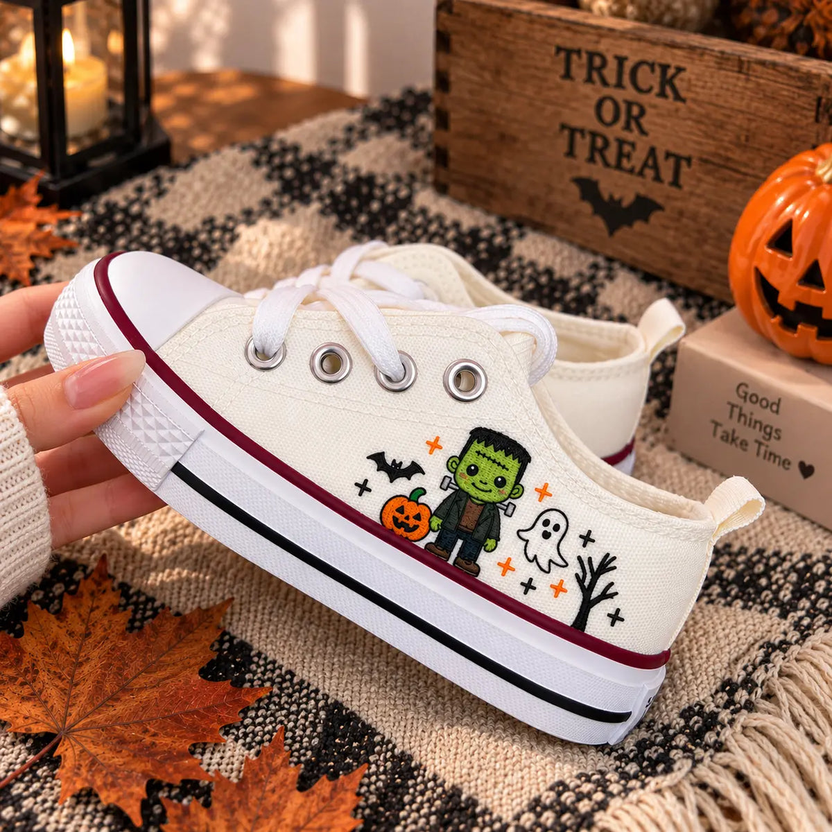 Custom Halloween Shoes for Kids