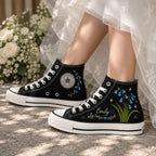 Personalized Bluebell Name High Top Shoes