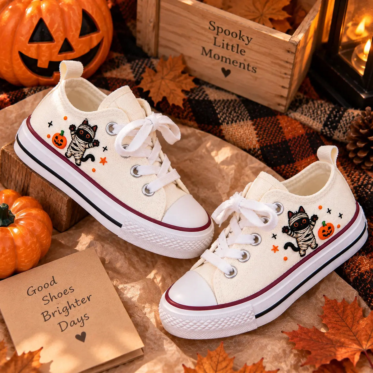 Personalized Halloween Kids Sneakers