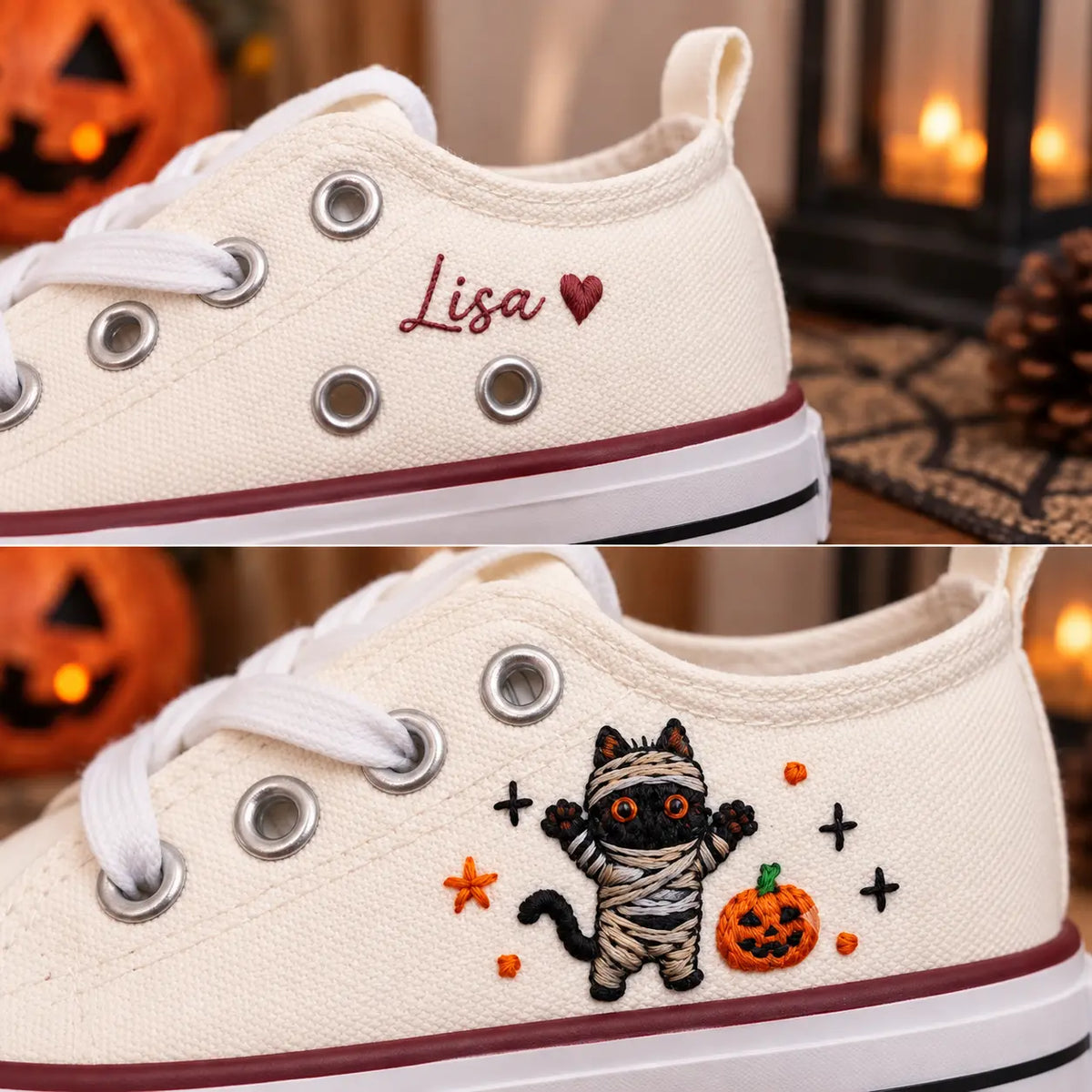 Personalized Halloween Kids Sneakers
